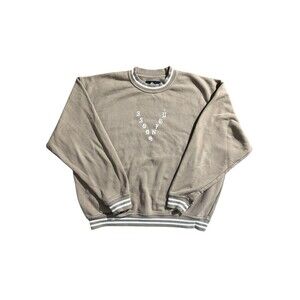 Darc Sport Wolves Club Sweatshirt Mens Large Brown White Crewneck Rare HTF